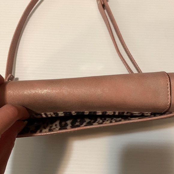 Nicole Miller Pink Clutch with Strap - Picture 4 of 9